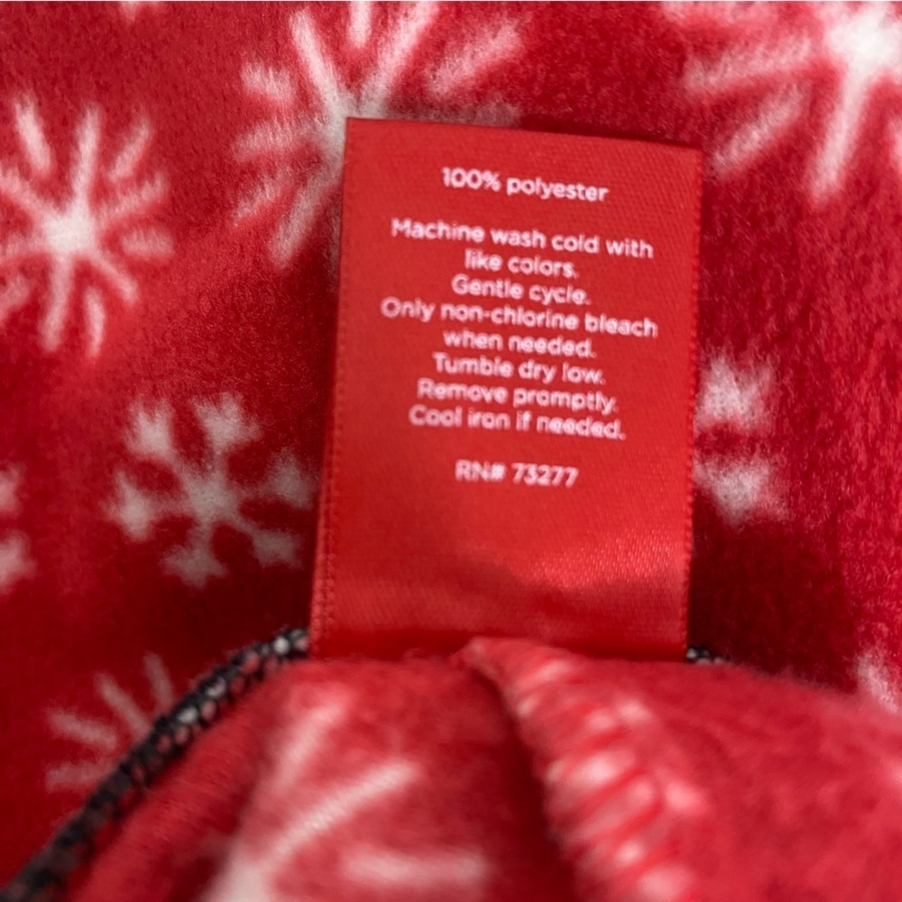 Jammies For Your Families Pajamas Womens Size XL One Piece Fleece Long Sleeve - Picture 5 of 6